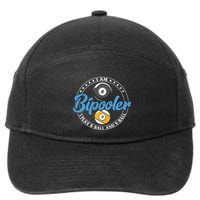 Father's Day I'm Bipooler Pi Player 8 Bal And 9 Ball Gift For Dad 7-Panel Snapback Hat