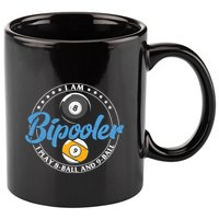 Father's Day I'm Bipooler Pi Player 8 Bal And 9 Ball Gift For Dad 11oz C Handle Ceramic Mug