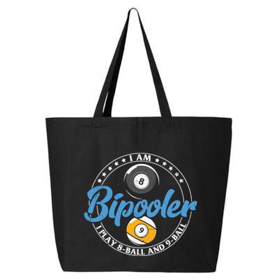 Father's Day I'm Bipooler Pi Player 8 Bal And 9 Ball Gift For Dad 25L Jumbo Tote