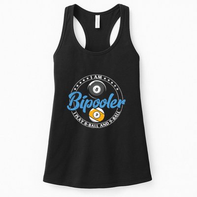 Father's Day I'm Bipooler Pi Player 8 Bal And 9 Ball Gift For Dad Womens Tank Top