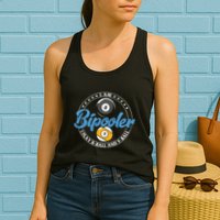 Father's Day I'm Bipooler Pi Player 8 Bal And 9 Ball Gift For Dad Womens Tank Top