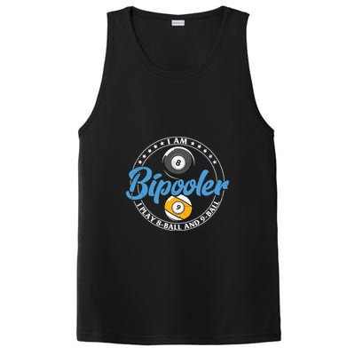 Father's Day I'm Bipooler Pi Player 8 Bal And 9 Ball Gift For Dad PosiCharge Competitor Tank