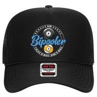 Father's Day I'm Bipooler Pi Player 8 Bal And 9 Ball Gift For Dad Trucker Hat