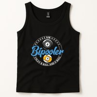 Father's Day I'm Bipooler Pi Player 8 Bal And 9 Ball Gift For Dad Tank Top