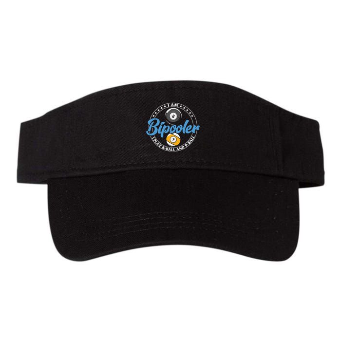 Father's Day I'm Bipooler Pi Player 8 Bal And 9 Ball Gift For Dad Visor