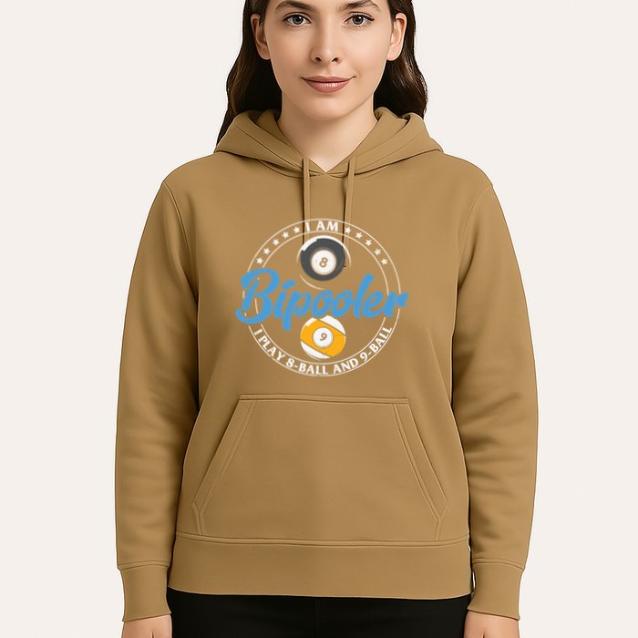 Father's Day I'm Bipooler Pi Player 8 Bal And 9 Ball Gift For Dad Hoodie