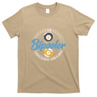 Father's Day I'm Bipooler Pi Player 8 Bal And 9 Ball Gift For Dad T-Shirt