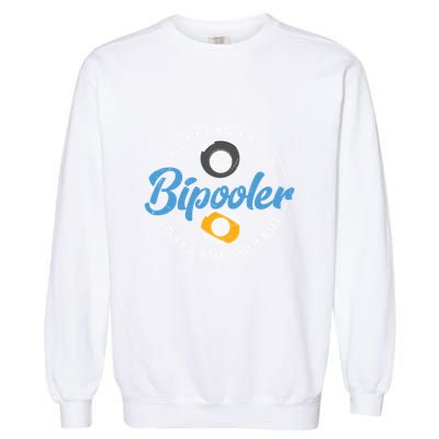 Father's Day I'm Bipooler Pi Player 8 Bal And 9 Ball Gift For Dad Garment-Dyed Sweatshirt