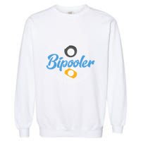 Father's Day I'm Bipooler Pi Player 8 Bal And 9 Ball Gift For Dad Garment-Dyed Sweatshirt
