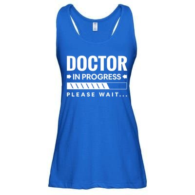 Funny Doctor In Progress Medical Students Funny Gift Ladies Essential Flowy Tank
