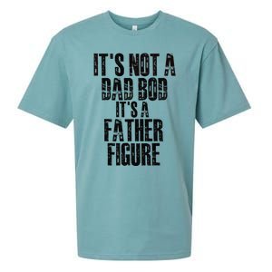 Fathers Day Its Not A Dad Bod Its A Father Figure Gift Sueded Cloud Jersey T-Shirt