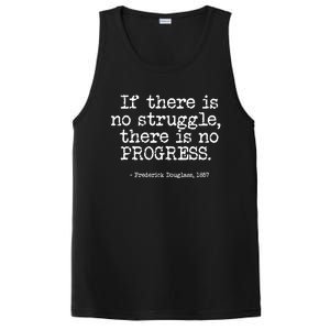 Frederick Douglass Inspirational Quote Cool Gift Black History Month Gift PosiCharge Competitor Tank