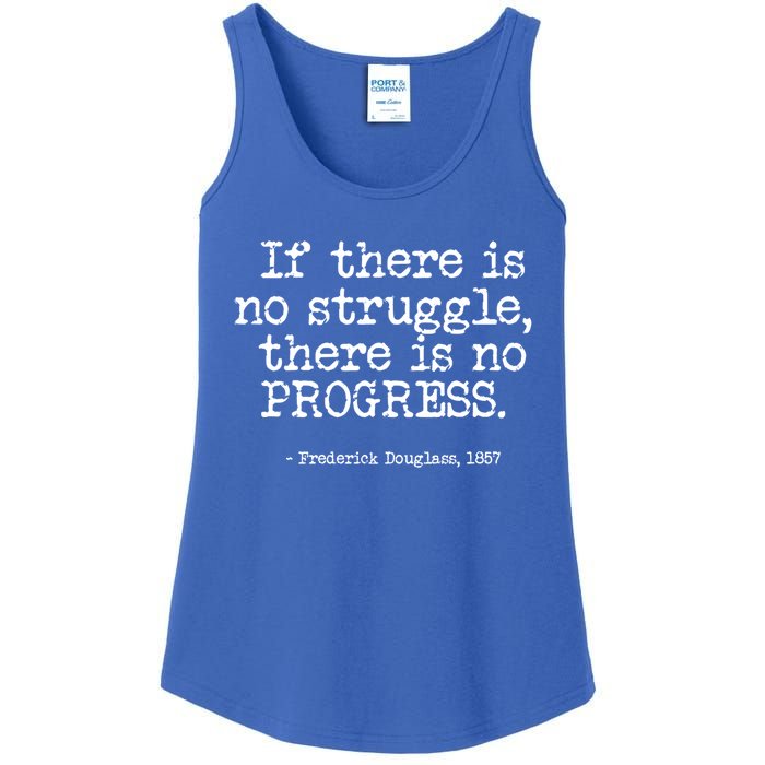 Frederick Douglass Inspirational Quote Cool Gift Black History Month Gift Ladies Essential Tank