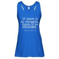 Frederick Douglass Inspirational Quote Cool Gift Black History Month Gift Ladies Essential Flowy Tank