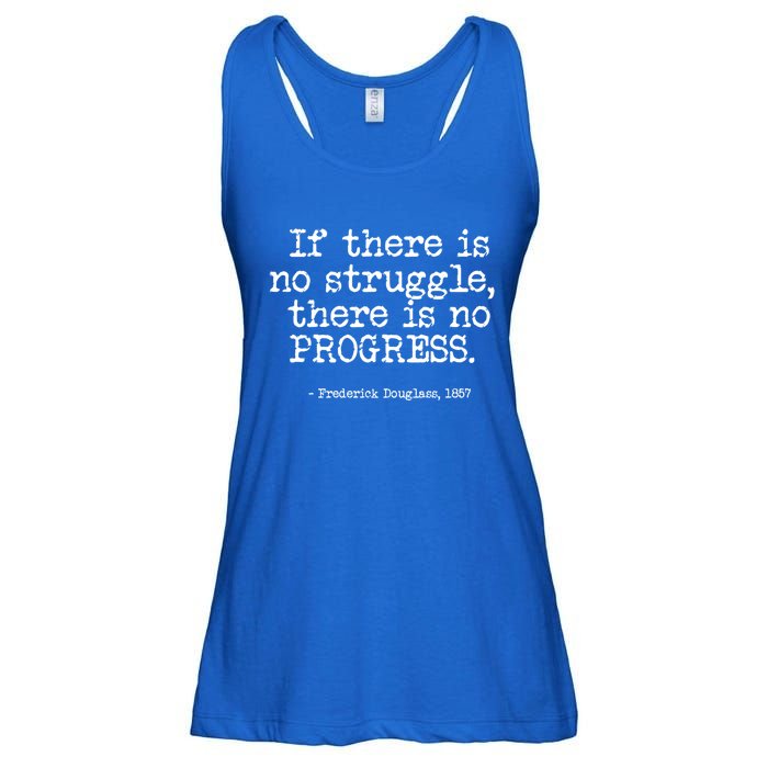 Frederick Douglass Inspirational Quote Cool Gift Black History Month Gift Ladies Essential Flowy Tank