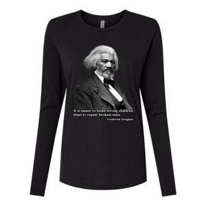 Frederick Douglass Inspirational Quote Black History Month Funny Gift Womens Cotton Relaxed Long Sleeve T-Shirt