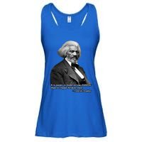 Frederick Douglass Inspirational Quote Black History Month Funny Gift Ladies Essential Flowy Tank