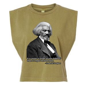 Frederick Douglass Inspirational Quote Black History Month Funny Gift Garment-Dyed Women's Muscle Tee