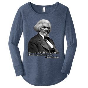 Frederick Douglass Inspirational Quote Black History Month Funny Gift Women's Perfect Tri Tunic Long Sleeve Shirt