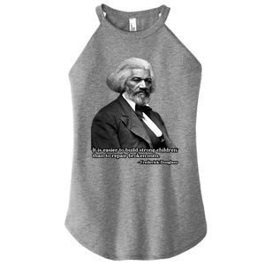 Frederick Douglass Inspirational Quote Black History Month Funny Gift Women's Perfect Tri Rocker Tank