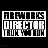 Fireworks Director I Run You Run 7-Panel Snapback Hat