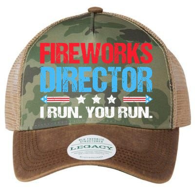 Fireworks Director I Run You Run Legacy Tie Dye Trucker Hat