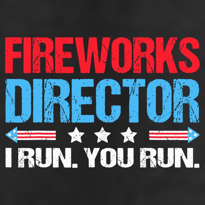 Fireworks Director I Run You Run Garment-Dyed Fleece Hoodie