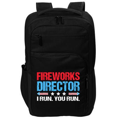 Fireworks Director I Run You Run Impact Tech Backpack