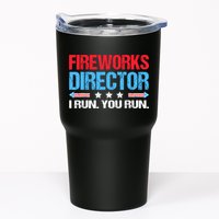 Fireworks Director I Run You Run Tumbler