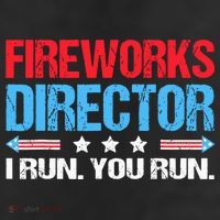 Fireworks Director I Run You Run Trucker Hat