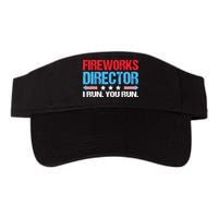 Fireworks Director I Run You Run Visor