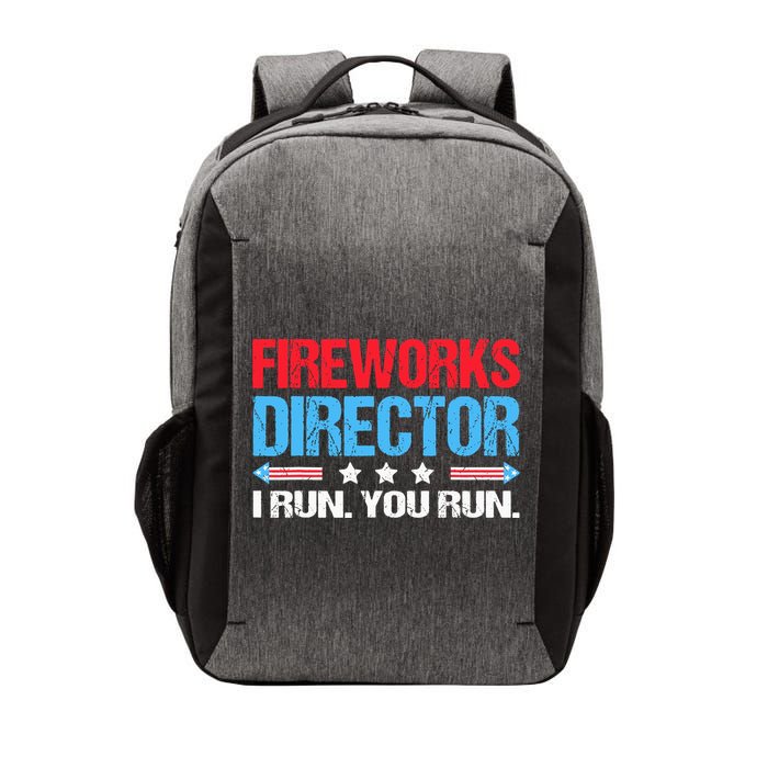 Fireworks Director I Run You Run Vector Backpack