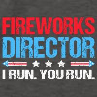 Fireworks Director I Run You Run Vector Backpack
