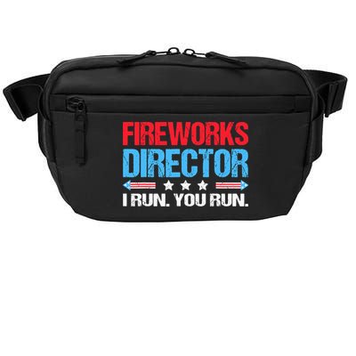 Fireworks Director I Run You Run Crossbody Pack