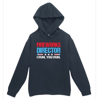 Fireworks Director I Run You Run Urban Pullover Hoodie