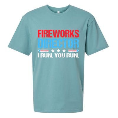 Fireworks Director I Run You Run Sueded Cloud Jersey T-Shirt