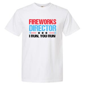 Fireworks Director I Run You Run Garment-Dyed Heavyweight T-Shirt