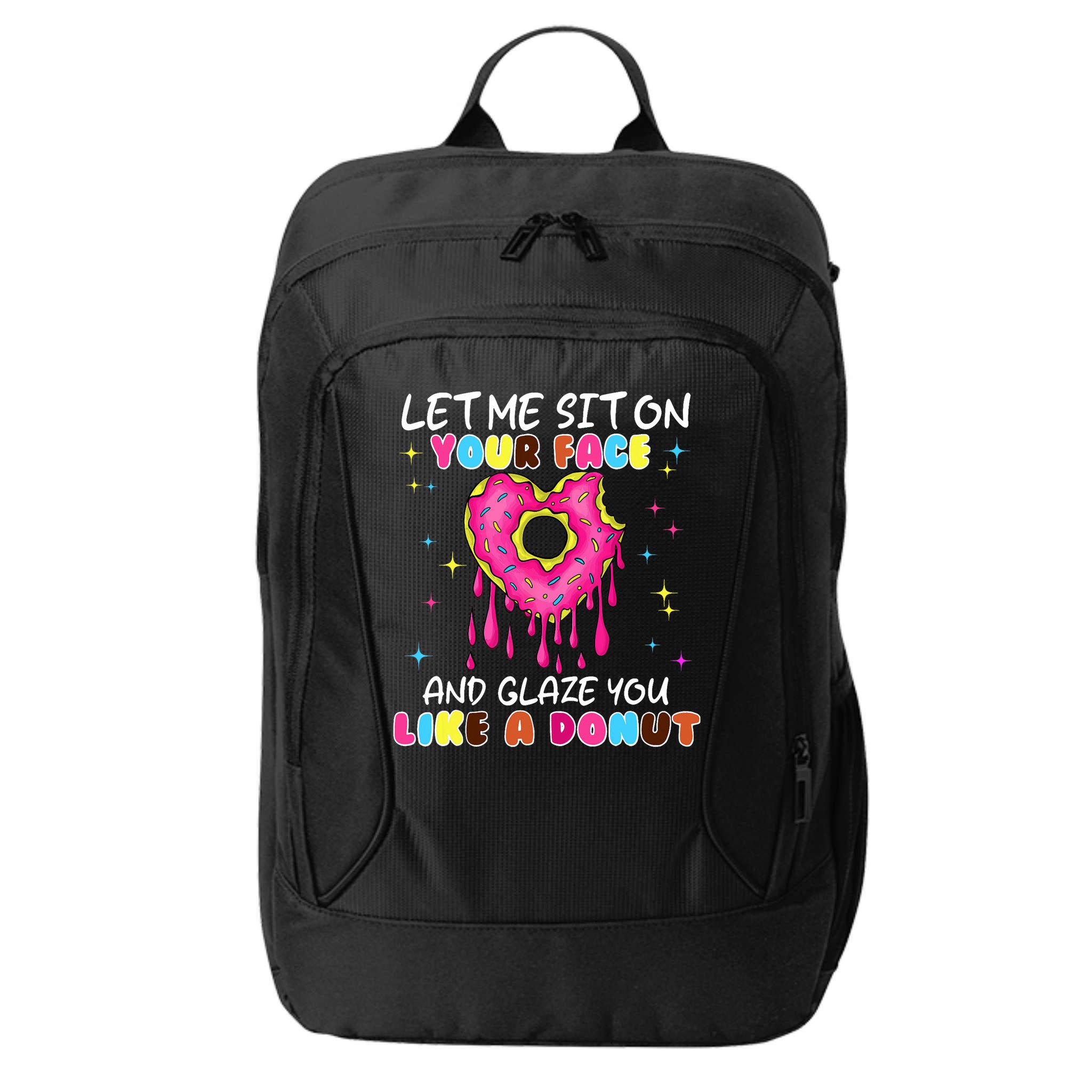 Funny Donut Inappropriate For Adult Humor City Backpack