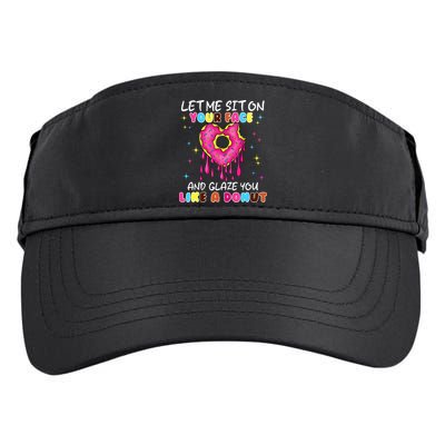 Funny Donut Inappropriate For Adult Humor Adult Drive Performance Visor