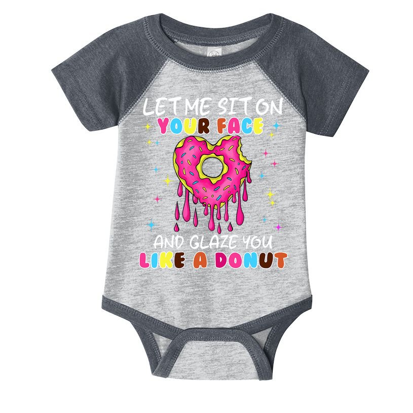 Funny Donut Inappropriate For Adult Humor Infant Baby Jersey Bodysuit