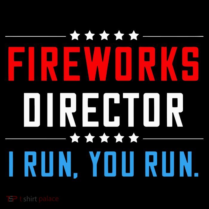 Fireworks Director I Run You Run Hoodie