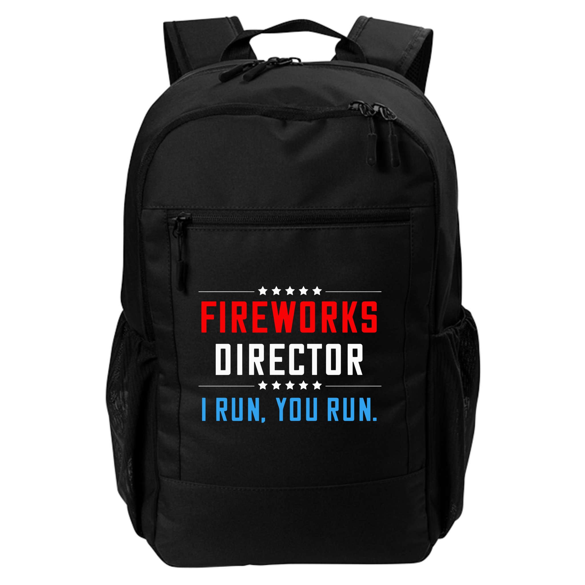 Fireworks Director I Run You Run Backpack