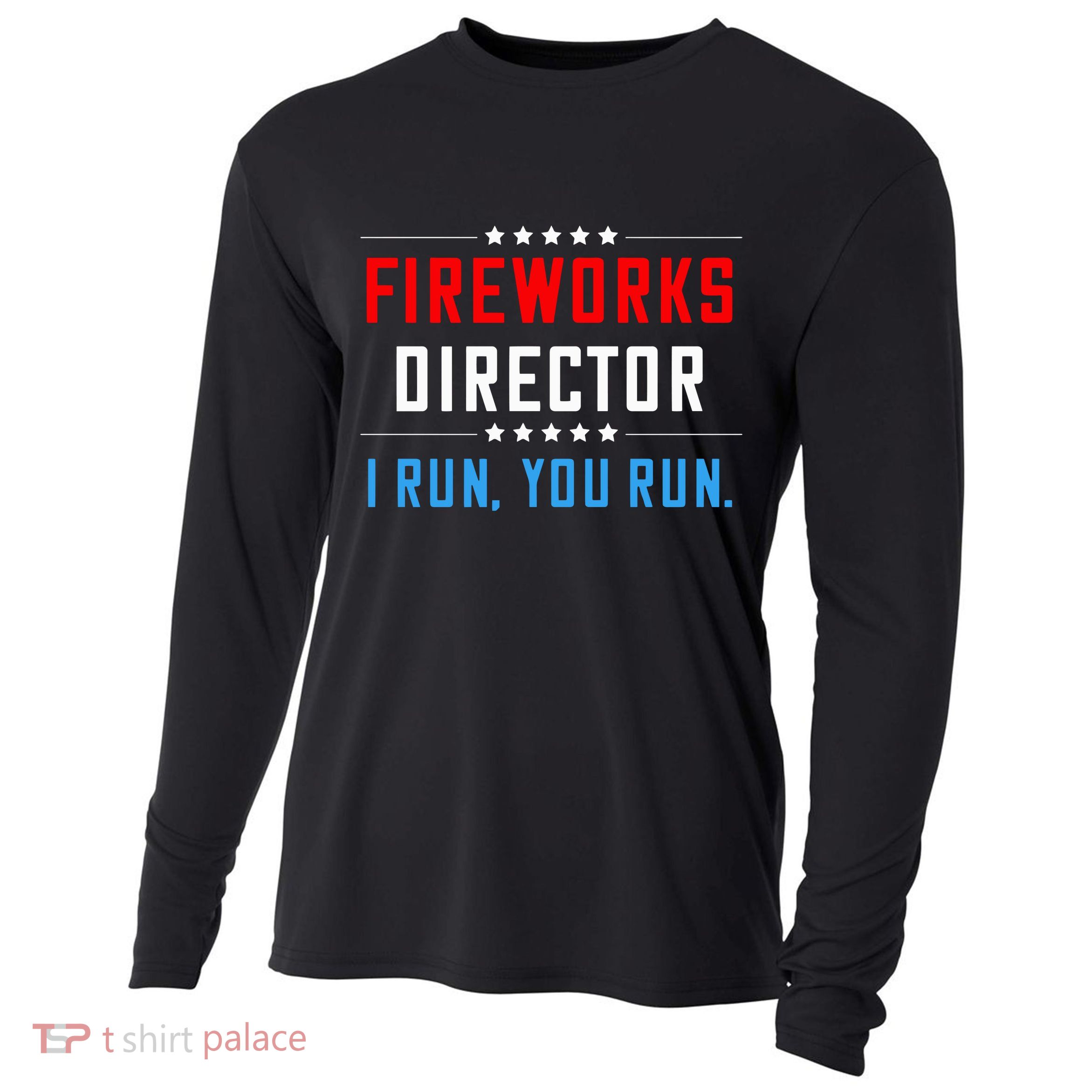 Fireworks Director I Run You Run Cooling Performance Long Sleeve Crew