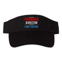 Fireworks Director I Run You Run Visor