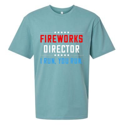 Fireworks Director I Run You Run Sueded Cloud Jersey T-Shirt