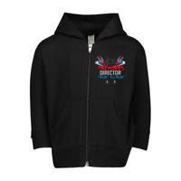 Fireworks Director I Run You Run Toddler Zip Fleece Hoodie