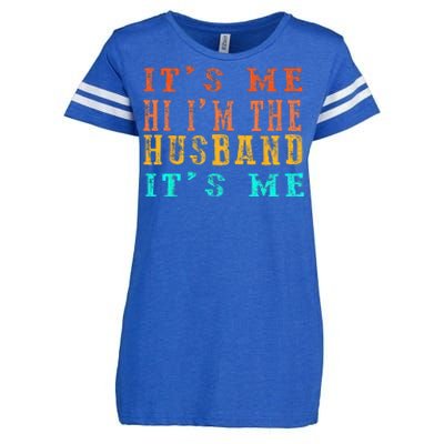 Fathers Day Its Me Hi I'm The Husband Its Me Enza Ladies Jersey Football T-Shirt