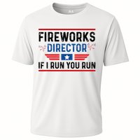 Fireworks Director If I Run You Run 4th Of July Performance Shirt