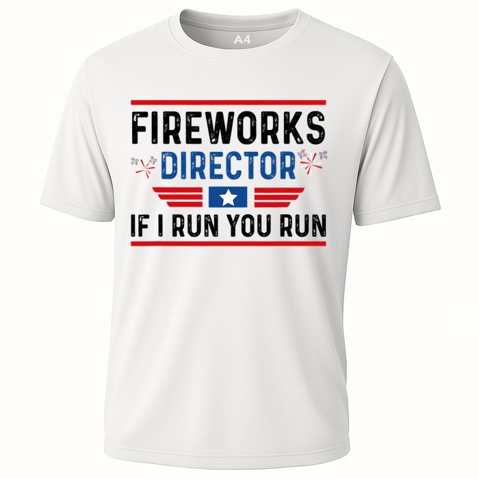 Fireworks Director If I Run You Run 4th Of July Performance Shirt