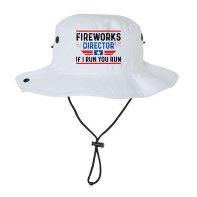 Fireworks Director If I Run You Run 4th Of July Bucket Hat